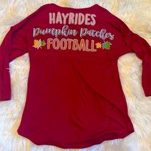 3/$20 Girls Fall Shirt Size Large